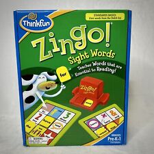 ThinkFun Zingo Sight Words Early Reading Board Game for Pre-K to 2nd Grade , used for sale  Shipping to South Africa