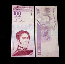 Venezuela 100 bolivares for sale  Saint Paul