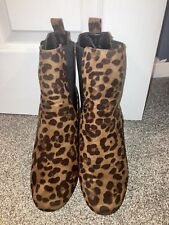 Leopard print ankle for sale  FOLKESTONE