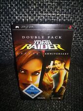 Tomb Raider Double Pack: Anniversary + Legend con zapata de cartón Sony PSP segunda mano  Embacar hacia Argentina