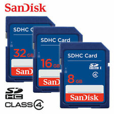 Usado, Cartão de memória SanDisk 4GB 8GB 16GB 32GB SDHC padrão classe 4 ultra alta velocidade comprar usado  Enviando para Brazil