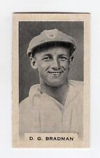 Godfrey Phillips Test Cricketers 1932 (BDV) #17 Don Bradman Australia for sale  Shipping to South Africa