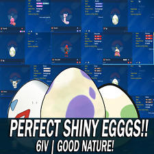 Pokemon Scarlet & Violet Shiny Eggs 6IV & Good Nature!! gebraucht kaufen  Versand nach Switzerland