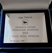 Targa agip petroli usato  Cirie