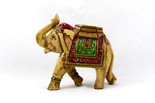 Antique wooden elephant for sale  Galena