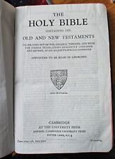 Holy bible silk for sale  ROYSTON