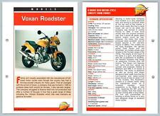 Voxan roadster models d'occasion  Expédié en Belgium