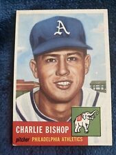 1953 topps charlie for sale  Shipping to Ireland