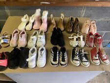 Lote de 17 pares de sapatos para bebês meninas | 0-3 meses, 3-6 meses Nike Adidas Converse comprar usado  Enviando para Brazil
