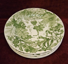 Juego de 4 platos de cena de la Galería Real Portugal Arcadia hojas verdes de 10-3/4 segunda mano  Embacar hacia Mexico