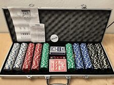 Pokerkoffer pokerset pokerchip gebraucht kaufen  Stuttgart