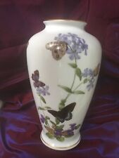 Vase papillons porcelaine d'occasion  Caen