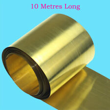 10 M Brass Foil Belt Electrode Metal Sheet Plate Strips Arts Crafts Model Making for sale  Shipping to Ireland