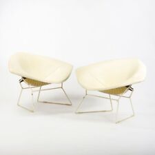 Par de sillas blancas originales de Harry Bertoia de los años 60 para Knoll, usado segunda mano  Embacar hacia Argentina