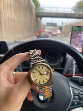 Rolex datejust champagne for sale  DERBY