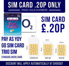 Pay sim card for sale  SALFORD