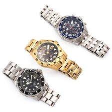 Usado, Lote de 3 relógios de quartzo masculinos Invicta Specialty Pro Diver aço inoxidável 43-44 mm comprar usado  Enviando para Brazil