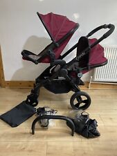 Icandy Peach 3 Double Pushchair/ Buggy/ Pram In  Very Good Condition, used for sale  Shipping to Ireland