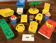 Used, Vintage Fisher Price Little People Lot  for sale  Shipping to South Africa