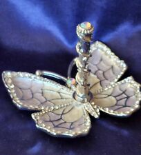 Butterfly enameled crystals for sale  Algonquin