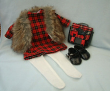 Used, Madame Alexander Favourite Friends 18" tartan clothes shoes - fit Designafriend for sale  Shipping to South Africa