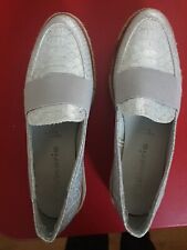 Damen slipper silber gebraucht kaufen  Gerolfing,-Friedrichshfn.