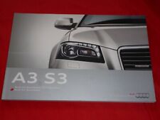 AUDI A3 S3 8PA Sportback Cabriolet Prospekt Brochure Depliant Folleto von 2012 comprar usado  Enviando para Brazil
