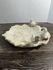 Glazed ceramic leaf for sale  Haslet