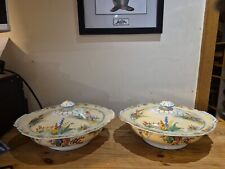 Pair Of Grindley "The Old Mill" Pattern Tureens for sale  Shipping to South Africa