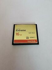 Flash compacto Sandisk Extreme 16gb 120mb/s  comprar usado  Enviando para Brazil