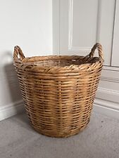 Huge vintage wicker for sale  LONDON