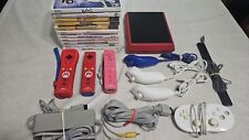 Nintendo Wii Mini (Red) Bundle (Please Read Description) for sale  Shipping to South Africa