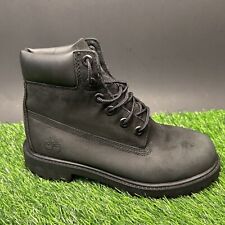 Botas de tornozelo Timberland infantil 4Y couro preto 6 olhos casual ao ar livre Primaloft comprar usado  Enviando para Brazil