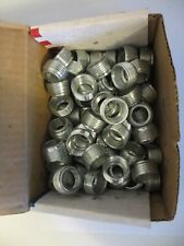 Box of 75: AMFI RB7550 Conduit Reducing Bushing 3/4 x 1/2" NPS Zinc Plated Steel for sale  Shipping to South Africa