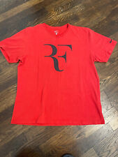 Camiseta Nike Roger Federer Tenis RF Talla XL Roja, usado segunda mano  Embacar hacia Mexico