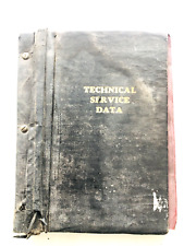 1938 service data for sale  MILTON KEYNES