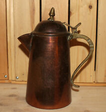 Vintage copper/brass coffee teapot jug kettle, used for sale  Shipping to South Africa