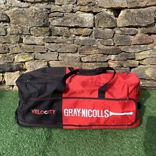 Gray Nicolls Velocity Large Cricket Holdall Bag On Wheels Red/Black for sale  Shipping to South Africa
