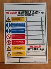 Weight load notices for sale  HULL