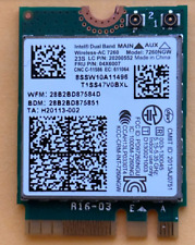 intel Dual Band Wireless-AC 7260 7260NGW NB WLAN WiFi for sale  Shipping to South Africa