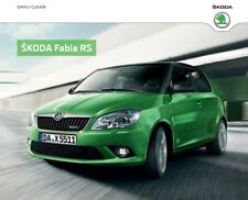 Skoda Fabia RS 05 / 2013 catalogue brochure German Deutsch na sprzedaż  PL