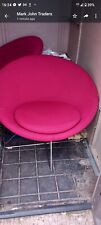 Pink chair armchair for sale  CREWE