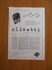 1938 olivetti portatile usato  Roma