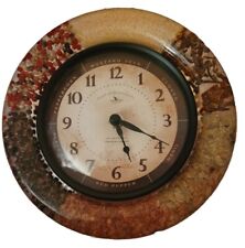 Reloj de pared colgante redondo de 8" con especias reales de resina de vidrio, cocina, moderno segunda mano  Embacar hacia Argentina