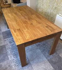 Wooden dining table for sale  LEEDS