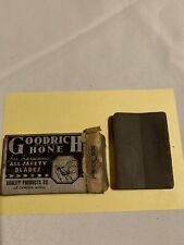 Used, vintage Goodrich hone stone razor blade sharpener for sale  Dayton