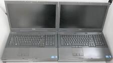 Lot of 4 Dell Precision M6600 i5-2520M 2.50GHz 8GB RAM 128GB SSD 500GB HDD 17.3", used for sale  Shipping to South Africa