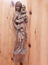Holzfigur maria jesuskind gebraucht kaufen  Werl