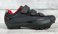 Used, Tommaso Terra 100 Women's Cycling Shoes Black & Red Size US 8.5 UK 6 Bike Spin for sale  Shipping to South Africa