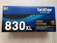 Brother Genuine TN830XL Black High Yield Printer Toner Cartridge, used for sale  Shipping to South Africa